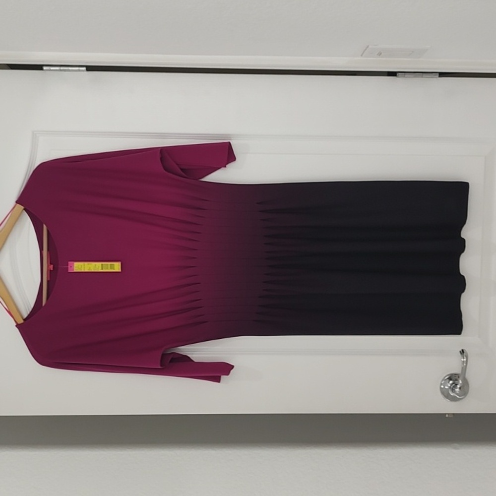 New Catherin Malandrino HELEN Jersey Knit Dress Bellagio Berry Wizard of OZ M